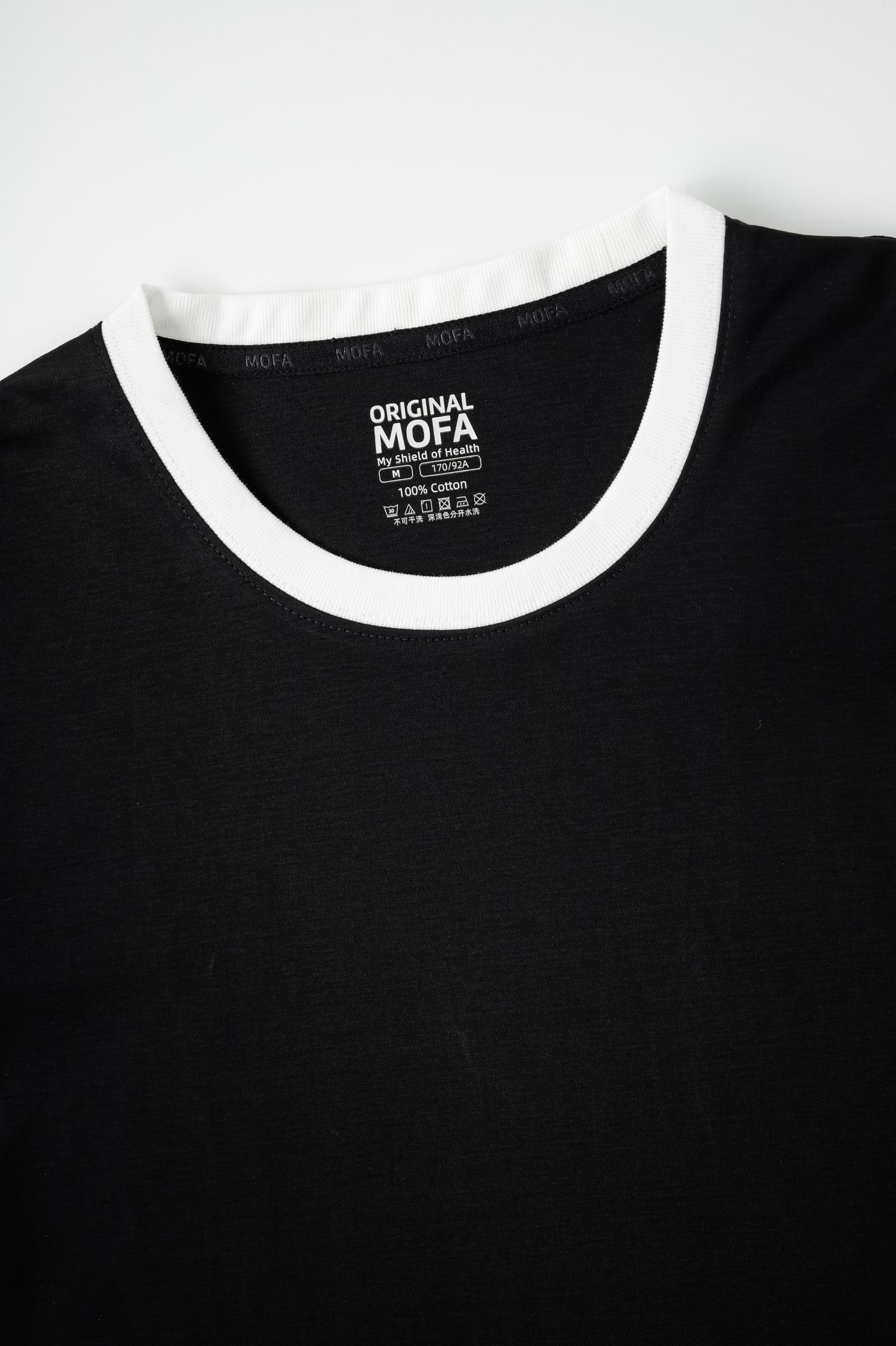 Original MOFA Premium Cotton Short Sleeve T-Shirt (Crew Neck) | MOFATEX™ IONLOCK Anti-Odor