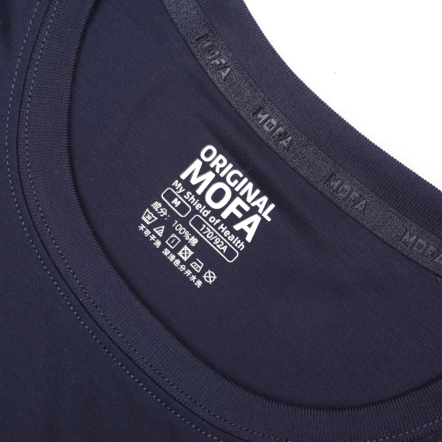 Original MOFA Cotton Long Sleeve T-Shirt (Crew Neck) | MOFATEX™ IONLOCK Anti-Odor