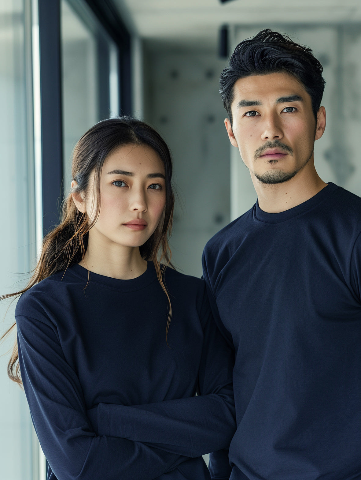 Original MOFA Cotton Long Sleeve T-Shirt (Crew Neck) | MOFATEX™ IONLOCK Anti-Odor